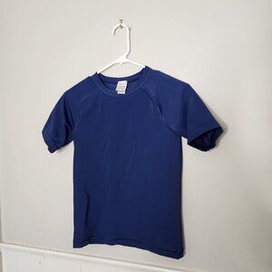 HANNA ANDERSSON Navy Blue Swim Rash Guard Tee